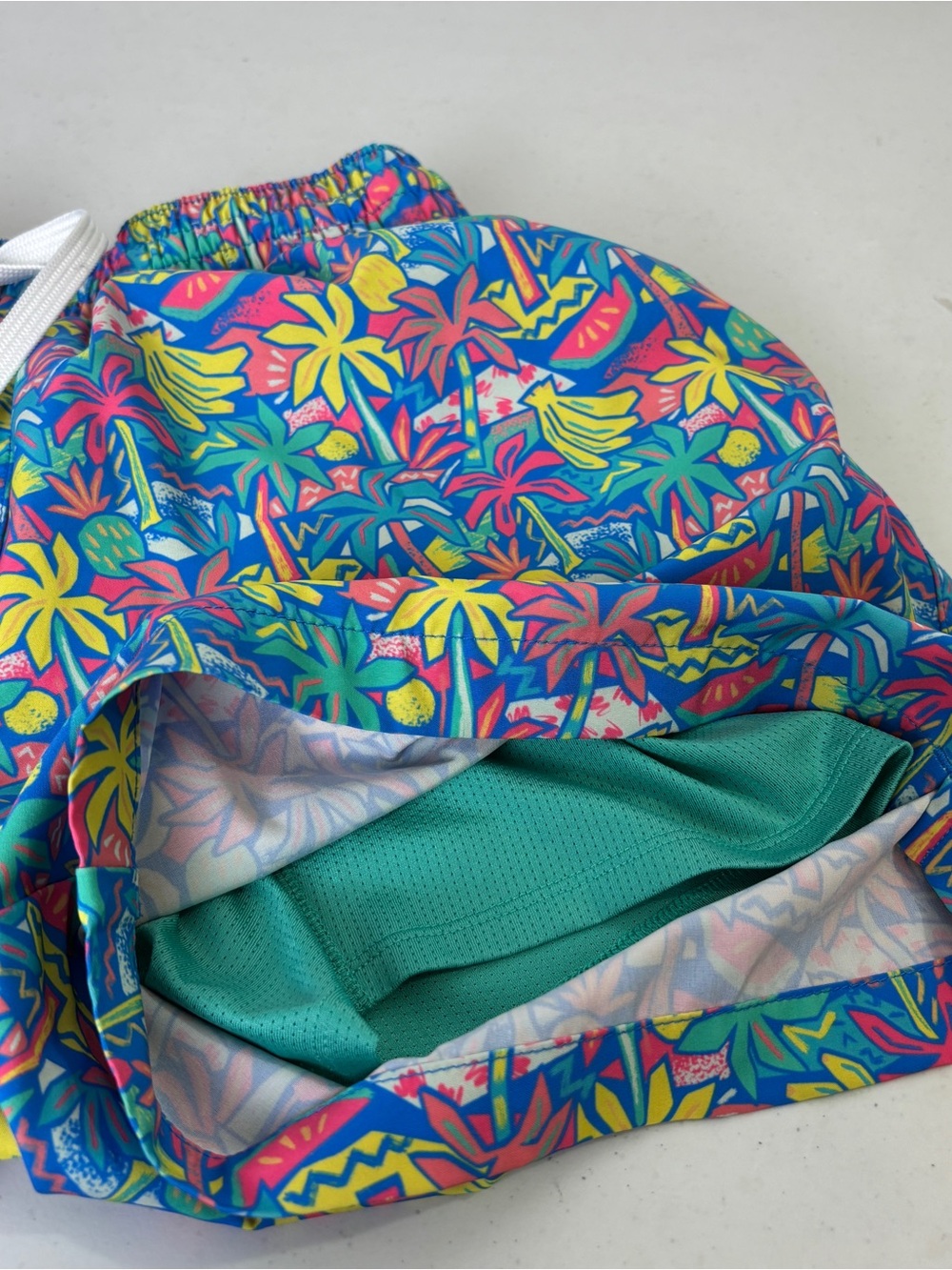 Chubbies Tropical Print Swim Trunks - Picture 3 of 6